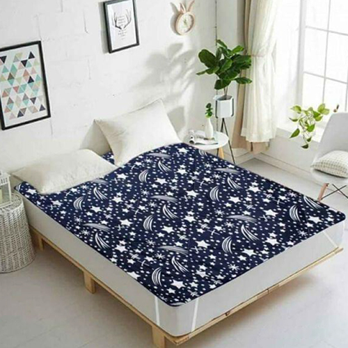 Elasticated Waterproof And Dustproof Fitted King Size Quilted Mattress Protector