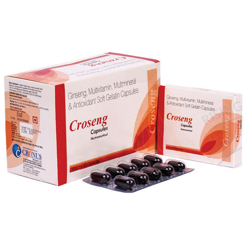 Ginseng Multivitamin Multimineral And Antioxidant Soft Gelatin Tablets