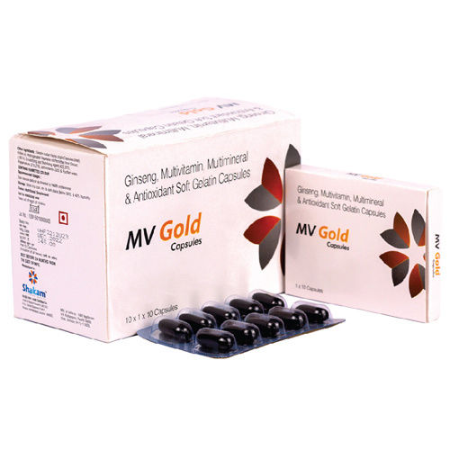 Ginseng Multivitamin Multimineral And Antioxidant Soft Gelatin Capsules General Medicines