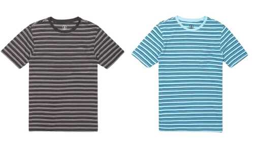 Volcom Mens Striped T Shirt