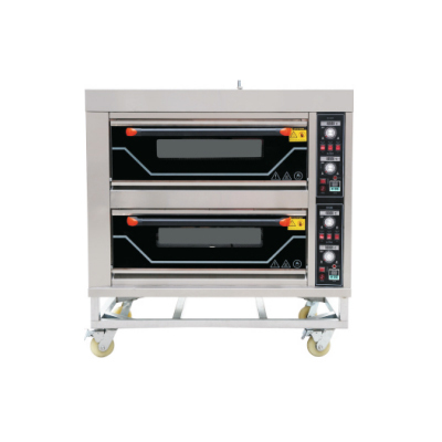 Ebo-24 Bakery Electric 2 Deck 4 Tray Oven Application: Commercial