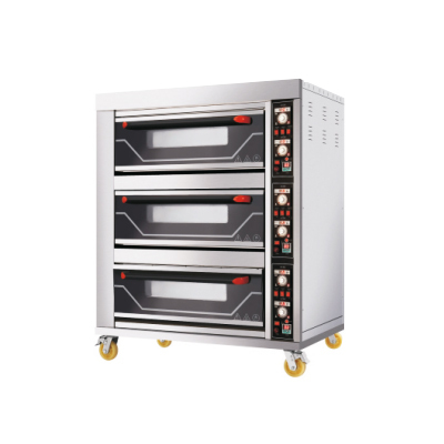 Ebo-36 Bakery Electric 3 Deck 6 Tray Oven Application: Commercial