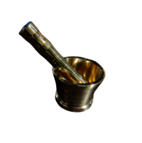 Brass Khalbatta - Color: Gold
