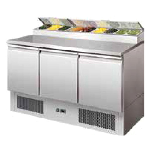 Stainless Steel 3 Door Salad Counter