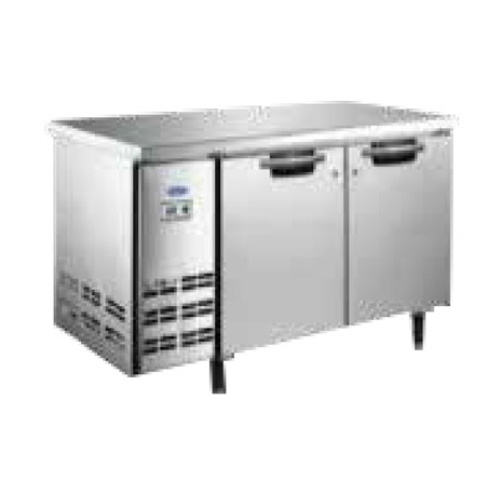 Stainless Steel 2 Door Work Top Chiller-Freezer