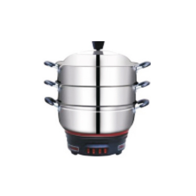Semi Automatic 1500W Electric Momo Steamer