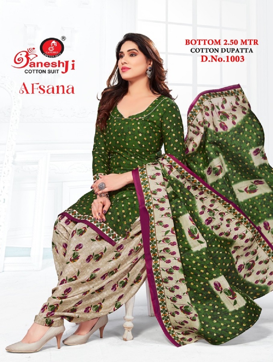 Ganeshji Afsana Vol-1 -Dress Material