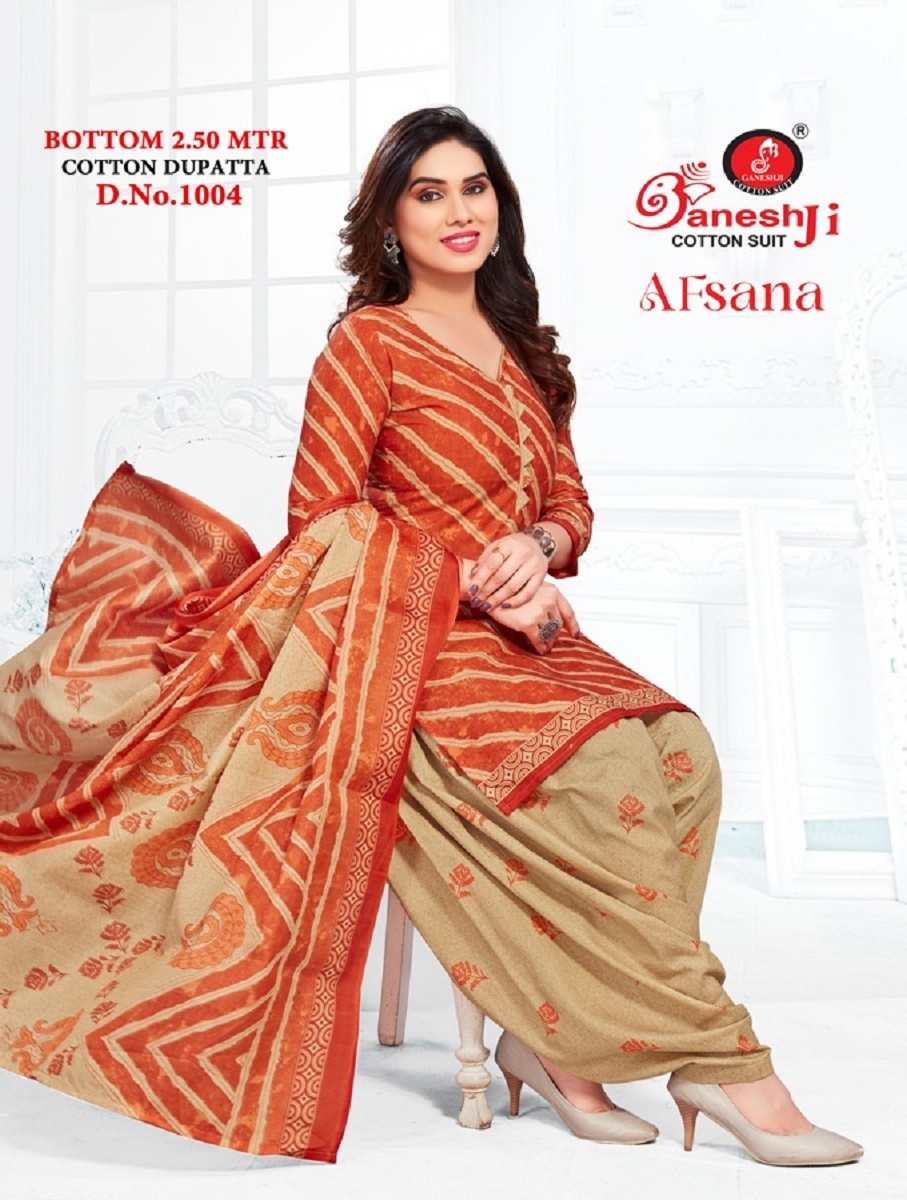 Ganeshji Afsana Vol-1 -Dress Material