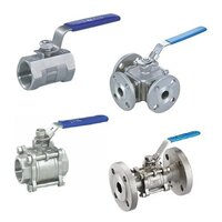 Api Ball Valve - Color: Silver