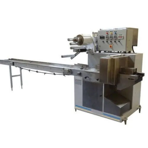 White Automatic Flow Wrapping Machine