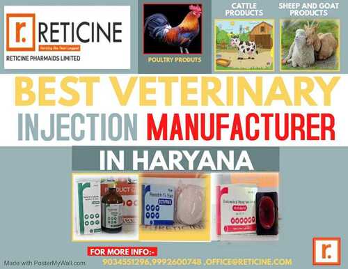 Best Veterinary Injection Manufacturer In Haryana