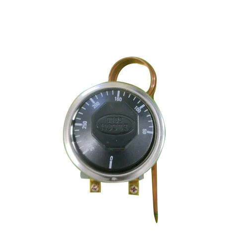 50-300 Degree Deluxe Elcon Gold Capillary Thermostat Application: Industrial