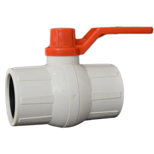 White PP Ball Valve