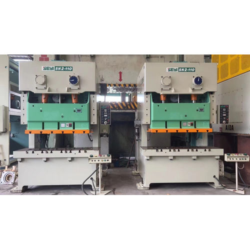 Used Seyi 110T Double Crank C-frame Press