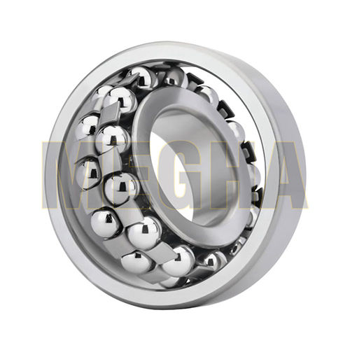 Silver Double Row Self Aligning Ball Bearing