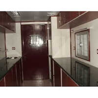 Prefab Portable Pantry Cabin - Color: Brown