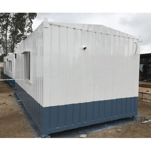 Portable Container Bunk House - Color: White