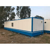 Ms Bunk House - Durable Steel Walls, Metal Roof, White Color | Multi-functional Warehouse & Guard House Solution