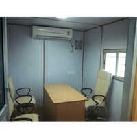 Portable Mobile Office Cabin - Color: White
