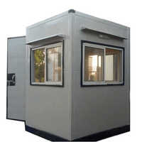 Modular Toll Booth Security Cabin - Color: Grey