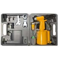 Db-r-15k Air Hydraulic Riveter Kit - Metal And Durable Plastic, Compact, Yellow | Air-powered Hydraulic Operation, Low Noise, Lightweight Design
