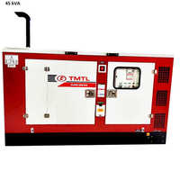 45 Kva Eicher Diesel Generator - Color: Red