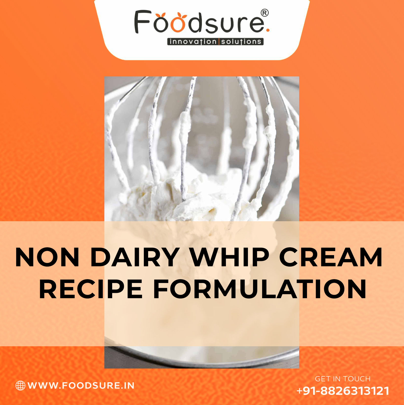 Non Dairy Whipped Cream Recipe Formulation