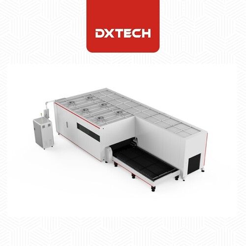 ST- 1.5kw Exchange Table Metal Sheet And Tube Laser Cutting Machine