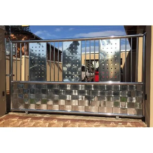 Stylish Stainless Steel Gates Application: Construction