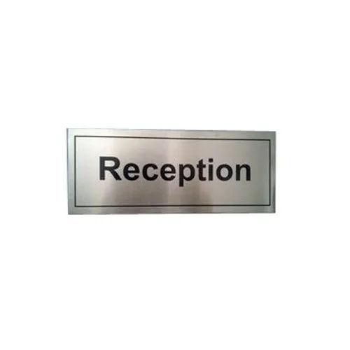 Sliver Stainless Steel Reception Plates