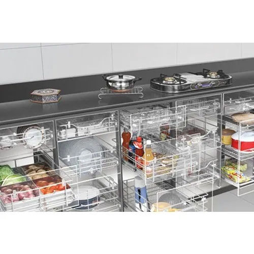 Decorative Ss Kitchen Trolly Application: Trolley