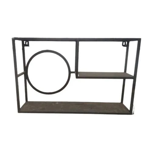 Iron Rectangular Wall Shelf