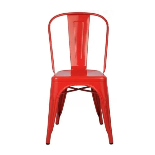 Restaurant Cafe Chair - Color: Red