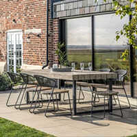 Iron Dining Table And Chair