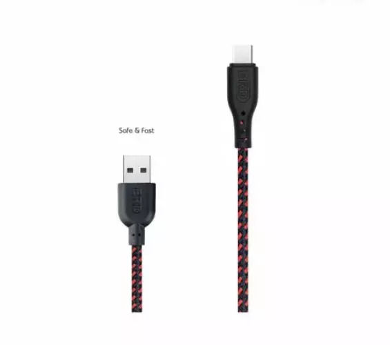 Uc 68 Braided Usb-C Data Cable - Conductor Material: Copper