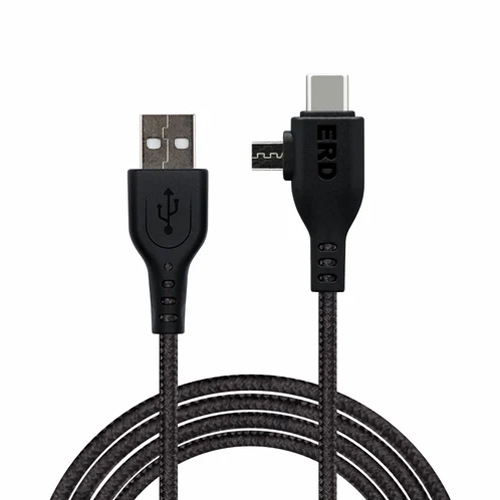 UC 82 Multi USB Braided Data Cable 2 in1