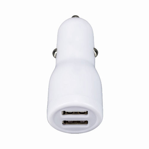 Plastic Cc 22 Dual Micro Usb Car Charger