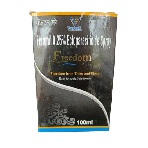 Fipronil 0.25% Ectoparasticide Spray - Fipronil Active Ingredient, Suitable for Small Animals and Aquariums, Odorless and Colorless Formula