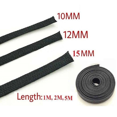 Velcro Expandable Braided Sleeve Cable Harness China Manufacturer