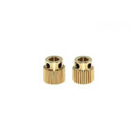 Printer Extruder Gear Precise Teeth 26-40 High Quality For Mk8 Extruder - Hardened Stainless Steel, 11mm Height, Silver | Precision Cut, Anti-slip, Corrosion Resistant