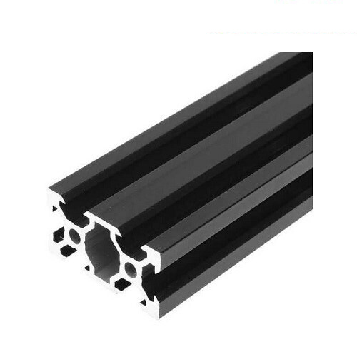 Aluminium Profile 2040 V Slot Extrusion Black Anodized for 3D Printer Machine
