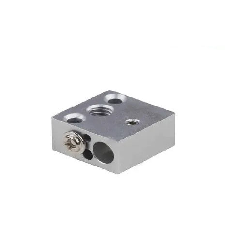 Mk8 Heat Block High Quality Aluminium Hot End Block For 3d Printers