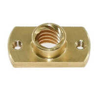 Lead Screw 1-2-4 Start New Circle-Rectangle Brass M8 Nut for 3D Printer Machine