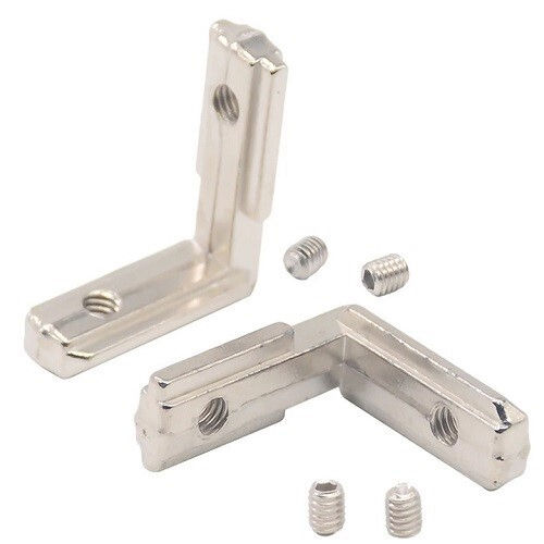 Aluminum Profile Interior 2020 Connector L-Shape Corner Bracket