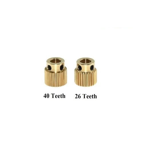 3d Printer Extruder Gear Precise Teeth 26-40 High Quality For Mk8 Extruder