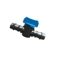 Tap with Straight Connector 16mm Connector for Plant Gardening Agricultural Irrigation Accessories Fittings