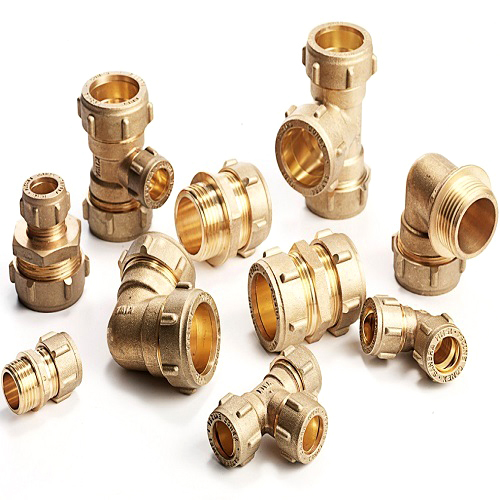 Brass Tube Fittings for Pneumatic Plumbing