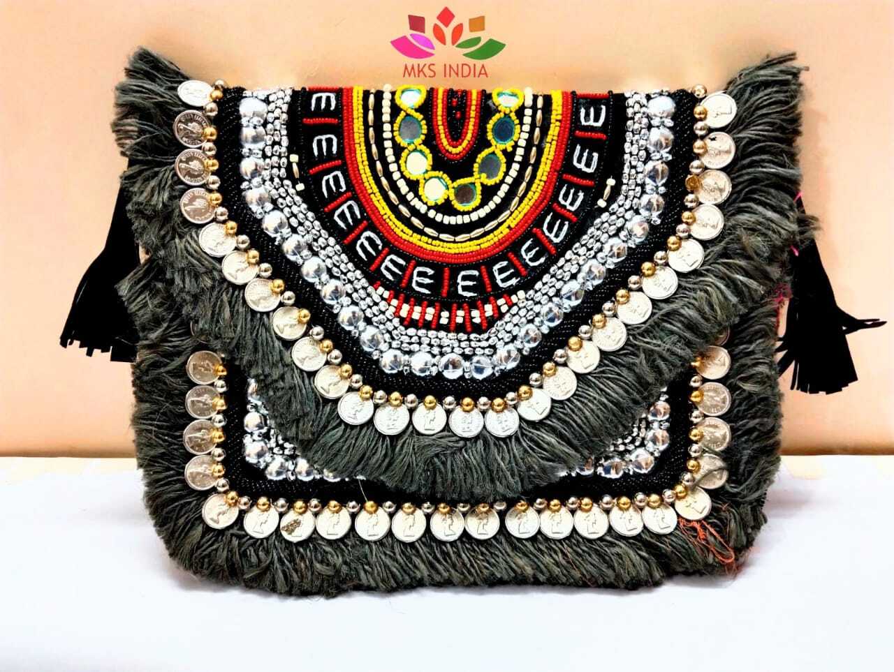 Black Color Banjara Bag