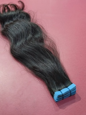Tape hair extensions for women