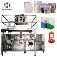 Automatic Flexible Premade Bag Packing Machine - 2100x1700x1200 Mm, Silver Color, 50 Bags/min Production Speed, Automatic Lubrication & Servo Adjustment, Ideal For Pet Food And Snacks